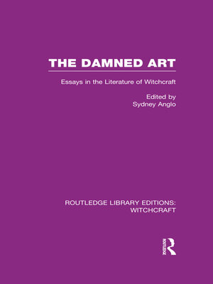 cover image of The Damned Art (RLE Witchcraft)